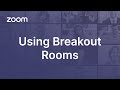 Using Breakout Rooms During A Meeting