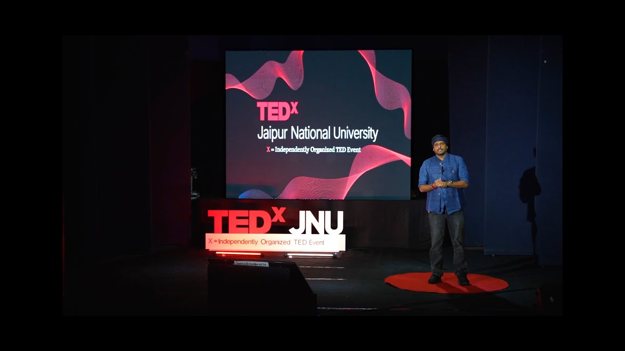 गाँव की ग्लोबल कलम | Nilotpal Mrinal | TEDxJaipur National University