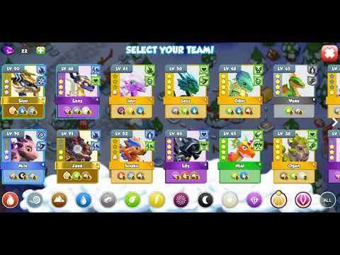 Divine Party Frozen Hearts - level 2 - where is the key - Dragon Mania Legends
