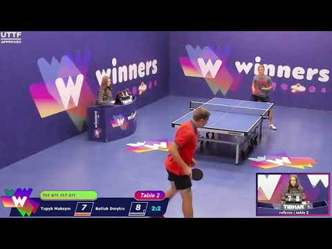 Winners League  19.08.21  Tupyk Maksym - Batiuk Dmytro 13:30