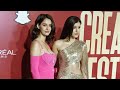 Shanaya Kapoor Disha Patani Together Looks Gorgeous At The Red Carpet Of Myntra Creator Fest 2023