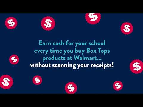 Box Tops and Walmart Connected Account Feature