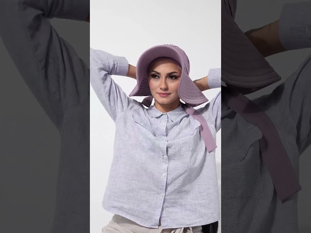 حجاب الشاطئ مع توربان