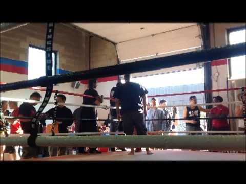 Mick Mendoza (SSMT) vs Matthew (YorkMuayThai)