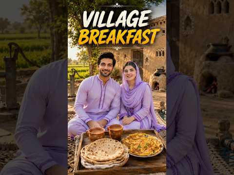 village morning routine breakfast #villagelife #shorts #fyp #viral