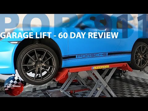 Garage Lift 60 Day Review - Cavalier Mid-Rise Scissor Lift (6,600lb / 39" Max Lift)