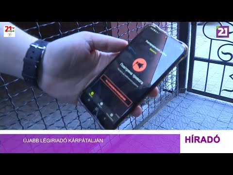 Tv21 Ungvár -Újabb légiriadó Kárpátalján