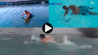 Кыш чилдеде муздак сууга түшкөн Бакыт Макамбаев