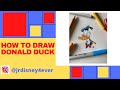 How To Draw Donald Duck By Jrdisney4ever
