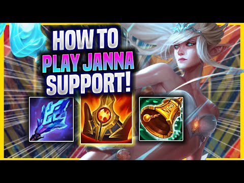 LEARN HOW TO PLAY JANNA SUPPORT LIKE A PRO! - Korean Challenger Plays Janna Support vs Morgana! |