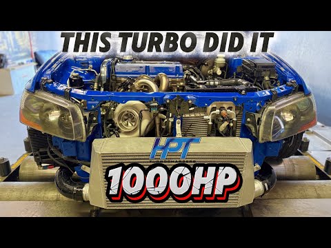 Best Turbo for 1000 HP Evo 8? Watch the HPT F3 6870 in Action