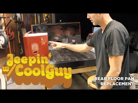 Jeep CJ7 Rear Floor Pan Replacement