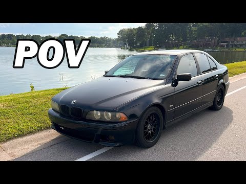 POV Drive To The Store In A Straight Piped E39 | 4K