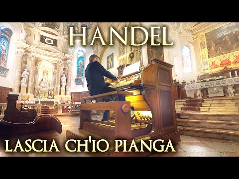 HANDEL - LASCIA CH'IO PIANGA (RINALDO) ORGAN SOLO JONATHAN SCOTT - ISOLA DELLA SCALA, VERONA, ITALY
