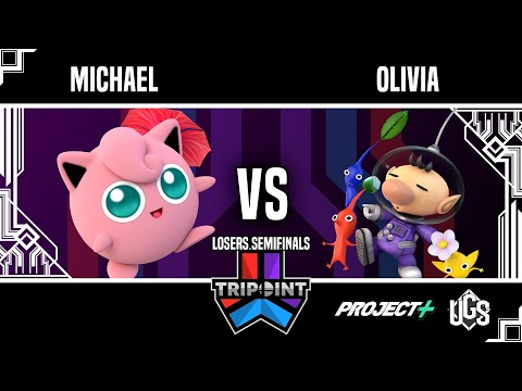 Tripoint Smash 202 - Losers Semifinals - Michael(Jigglypuff) Vs. Olivia(Olimar)