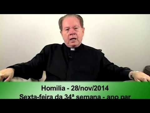 (O Pão Nosso) 28 Novembro 2014 -  Homilía  Pe. F. C. Cardoso