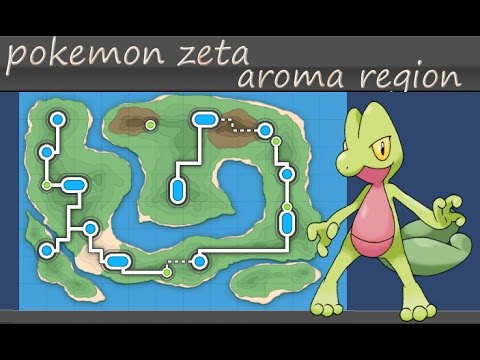 pokemon zeta aroma region#01 新的地方 重新上路!