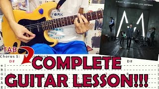 Won't Go Home Without You - Maroon 5(Complete Guitar Lesson/Cover)with Chords and Tab