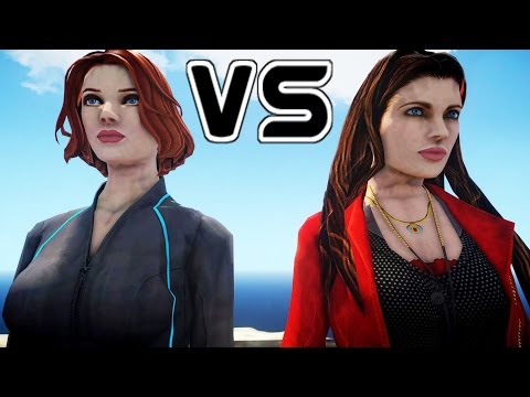 SCARLET WITCH VS BLACK WIDOW - EPIC BATTLE