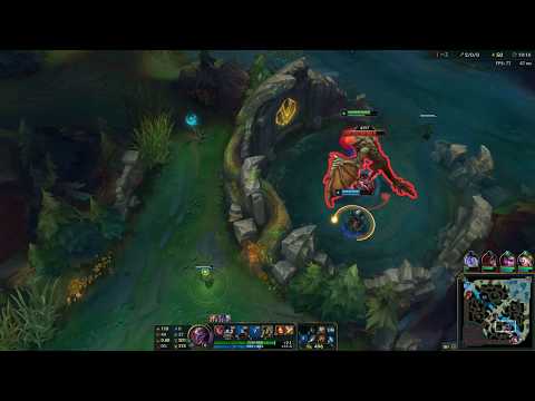 Epic Shaco game in Gold - League of Legends gameplay