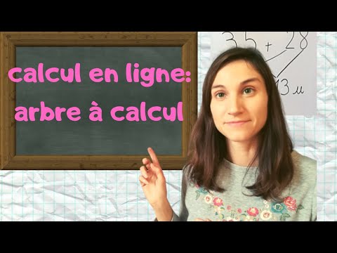 Calcul en ligne: L'arbre à calcul pour réussir les additions.