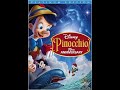 Opening To Pinocchio 2009 DVD