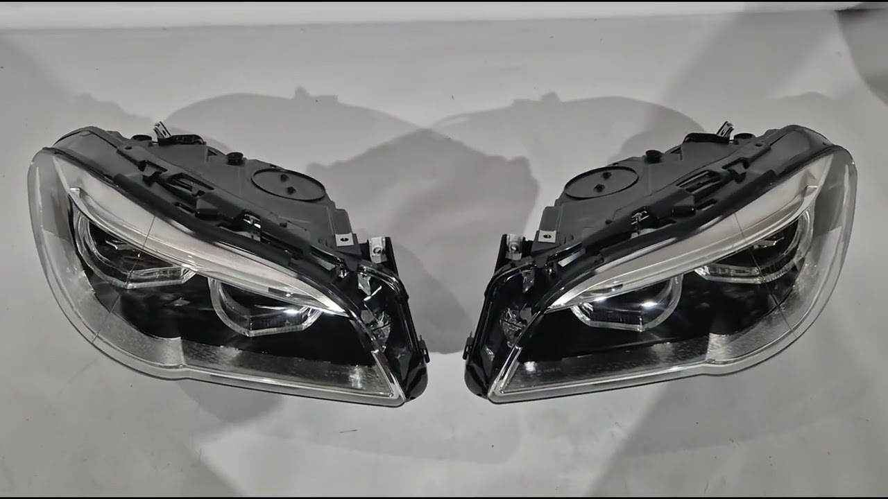 BMW 5-serie F10/F11 2010–2016 Forlygter Full LED (2010-2013, 2 stk) Video 1
