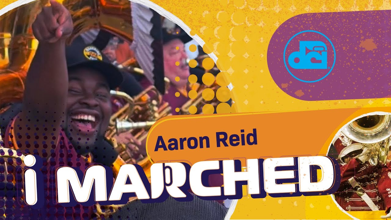 I Marched: Aaron Reid, Washington Commanders Marching Band