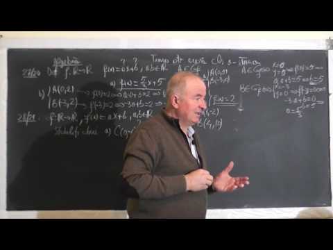 1/2 Lectia 1350 Functii Graficul unei functii Functia de gradul 1 Coliniaritatea a 3 puncte Clasa 8