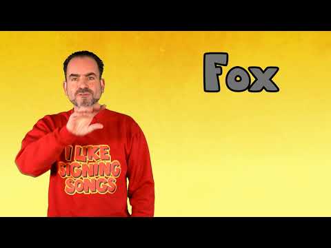 How to Sign Fox in BSL