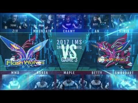 AHQ vs FW - Finals Game 3 | LMS 2017 Spring Final (23.04.2017)