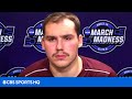 Cameron Krutwig on if he's returning to school for a 5th year after Sweet 16 loss | CBS Sports HQ