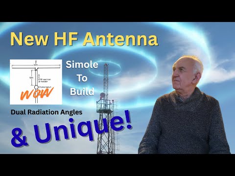 Ham Radio HF Antenna - Controlled Feeder Radiation