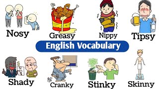 Vocabulary : informal Adjectives  || English Vocabulary and words ||