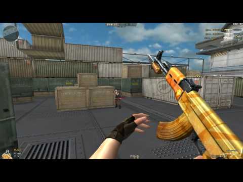 Cross Fire China || AK47-Knife Yellow Crystal TC !