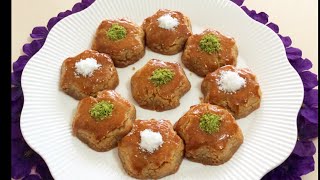 En Kolay Ve En Güzel Hamur Tatlısı💐Hindistancevizli Cevizli Çiçek Tatlısı 💐bera tatlidunyasi