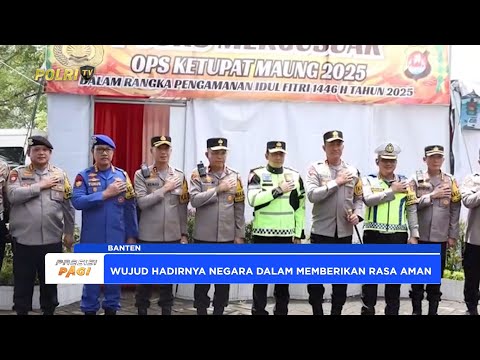 WAKAPOLRI TINJAU WISATA PANTAI ANYER, PASTIKAN KELANCARAN DAN KEAMANAN LIBUR LEBARAN 2025