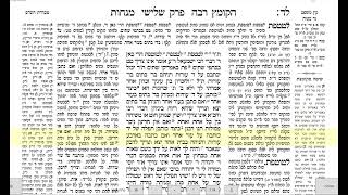 דף היומי מנחות דף לג עמוד ב ולד עמוד א