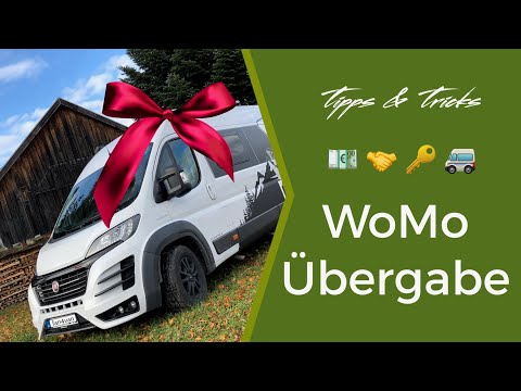 Wohnmobil Übergabe - die Checkliste