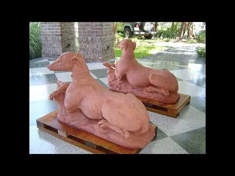Terra Cotta Dog Restoration
