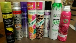 Dry Shampoo Showdown! I Batiste, Not Your Mothers, and More!