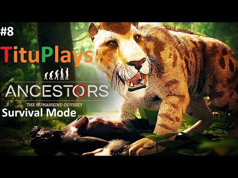 Ancestors: The Humankind Odyssey | Survivor Mode | 100% Walkthrough All Neurons: Part 8