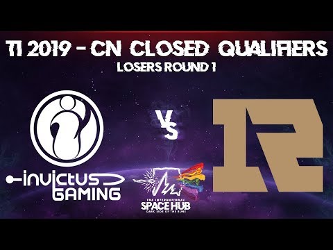 Invictus vs Royal Never Give Up Game 1 - TI9 CN Regional Qualifiers: Losers' Round 1