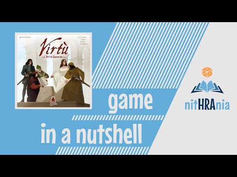 Game in a Nutshell - Virtu (how to play, 3-5 player rules)