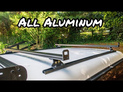 Camper Shell Roof rack / Load Bars Install