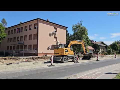 Gradnja krožišča v Ljutomeru