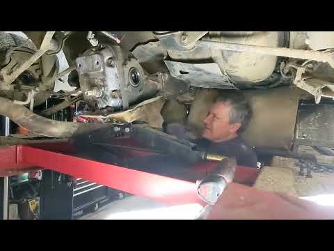 Subaru STi rear differential and driveshaft replacement