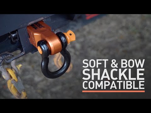 This 4WD Recovery Hitch gives an ALL-TIME mechanical advantage using either soft or bow shackles!