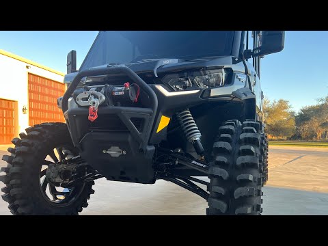 Canam Defender Forward Arms and Steering Stops