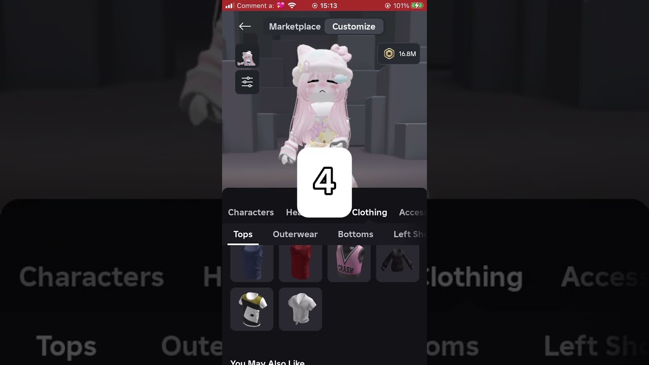 Monster in the Roblox avatar editor 😭 like and sub for bobux #roblox #robloxshorts #robux